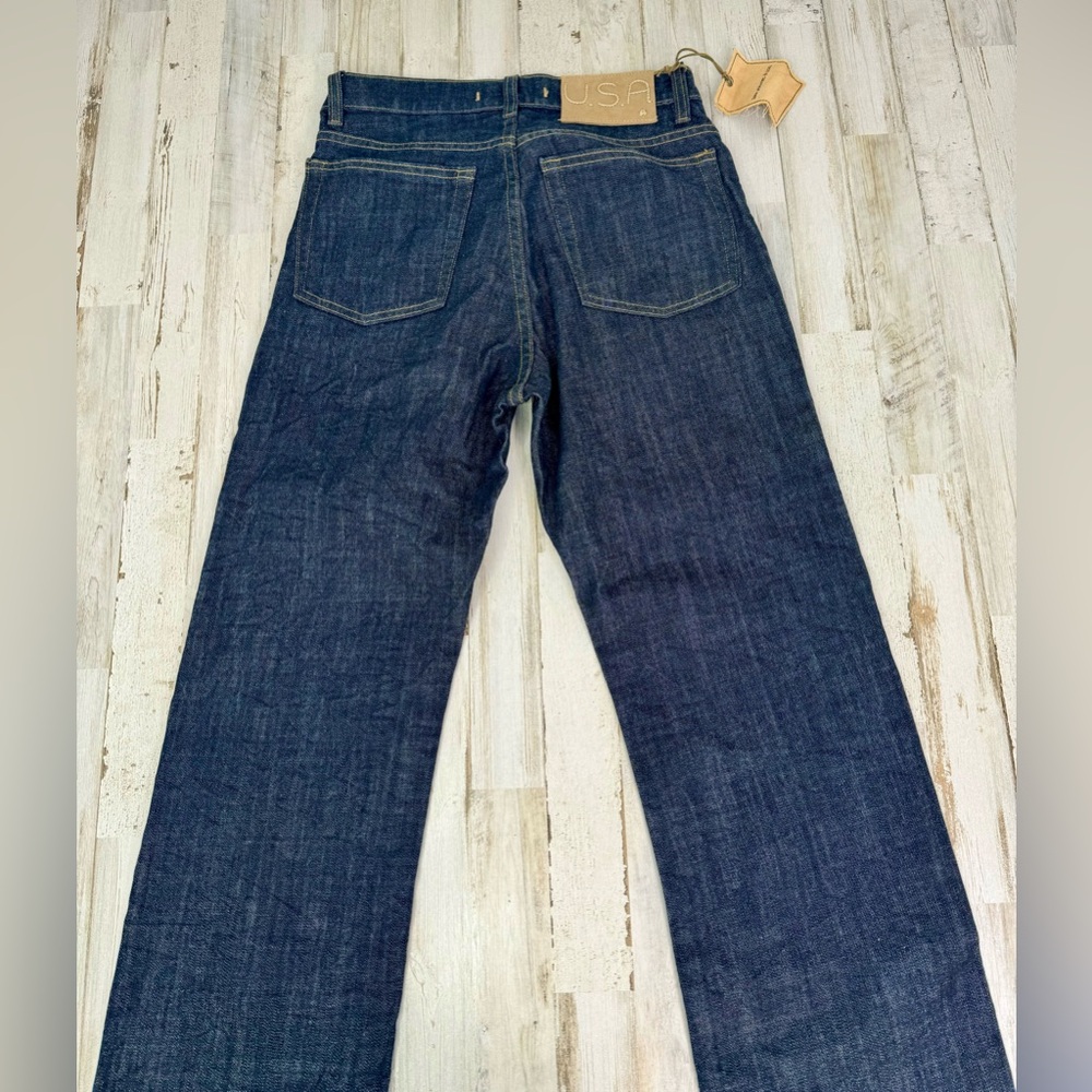 John Varvatos USA Regular Blue Low Rise Mens Bootcut Cotton Jeans 28(28x31) NWOT - Picture 10 of 11